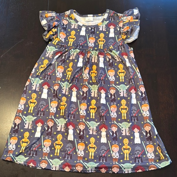 etsy Other - Etsy Star Wars Character Print Dress